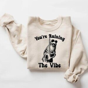 You're Ruining The Vibe Marcus The Worm Meme Sweatshirt, The Worm Sweatshirt